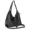 Torebka Damska listonoszka worek torba na ramię duża pojemna CH7712 Szara