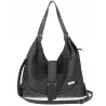 Torebka Damska listonoszka worek torba na ramię duża pojemna CH7712 Szara