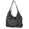 Torebka Damska listonoszka worek torba na ramię duża pojemna CH7712 Szara