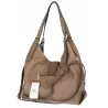 Torebka Damska listonoszka worek torba na ramię duża pojemna CH7712 Beżowa