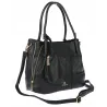 Torebka Damska Shopperka Pojemna Duża A4 Modna Torba kuferek CH3327 Czarna