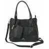 Torebka Damska Shopperka Pojemna Duża A4 Modna Torba kuferek CH3327 Czarna
