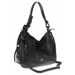 Torebka Damska CHARRO Shopperka Pojemna A4 Modna Torba Worek CH3318 Czarna