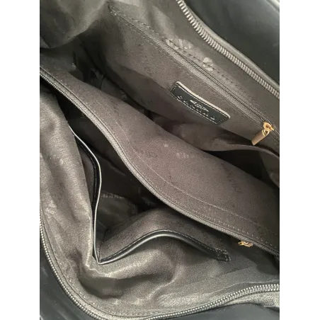 Torebka Damska CHARRO Shopperka Pojemna A4 Modna Torba Worek CH3318 Szara