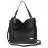 Torebka Damska CHARRO Shopperka Pojemna A4 Modna Torba CH855611 Czarna