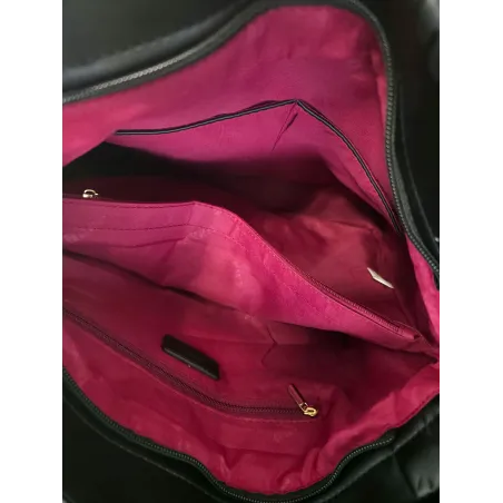 Torebka Damska CHARRO Shopperka Pojemna A4 Modna Torba CH855611 Czarna