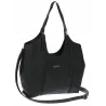 Torebka damska listonoszka worek na ramię duża pojemna torba CH7714 Czarna