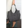Torebka damska listonoszka worek na ramię duża pojemna torba CH7714 Szara