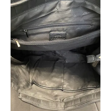 Torebka damska listonoszka worek na ramię duża pojemna CH7714 Czekoladowa