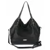 Torebka Damska listonoszka worek na ramię duża pojemna torba CH5526 Czarna