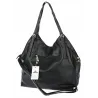 Torebka Damska listonoszka worek na ramię duża pojemna torba CH5526 Czarna