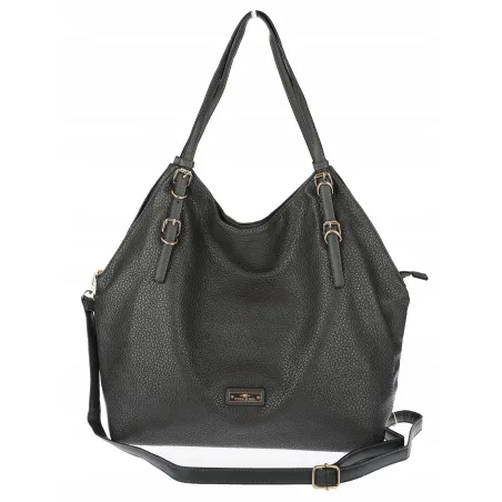 Torebka Damska listonoszka worek na ramię duża pojemna torba CH5526 Szara