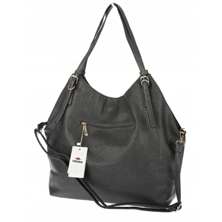 Torebka Damska listonoszka worek na ramię duża pojemna torba CH5526 Szara