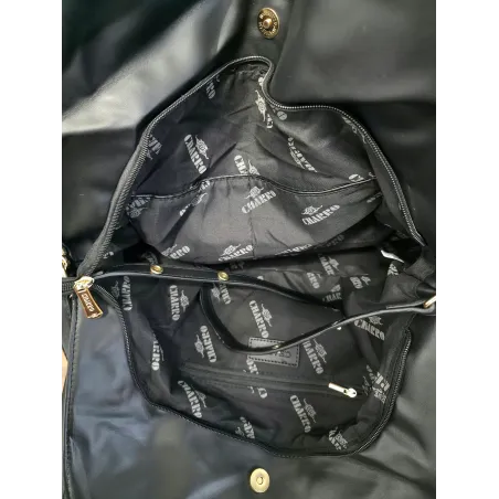 Torebka Damska listonoszka worek na ramię duża pojemna torba CH5526 Szara