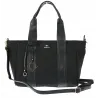Torebka Damska Shopperka Pojemna Duża A4 Modna Torba kuferek CH339 Czarna