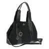 Torebka Damska Shopperka Pojemna Duża A4 Modna Torba kuferek CH339 Czarna