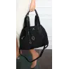 Torebka Damska Shopperka Pojemna Duża A4 Modna Torba kuferek CH339 Czarna