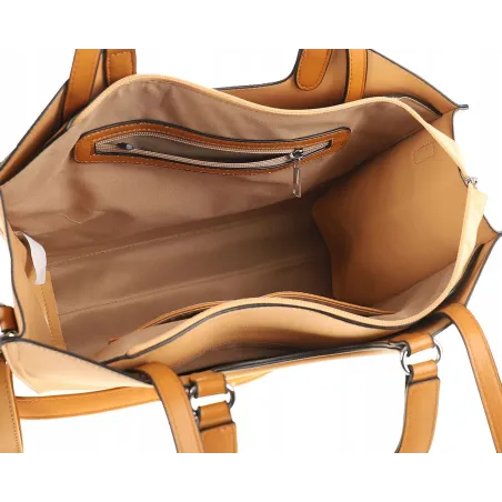 Maria C. Torebka Damska kuferek listonoszka Biała MC664 white