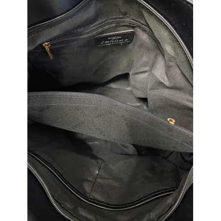 Torebka Damska Listonoszka Shopper Torba na Ramię Worek CH6686 Czekoladowa