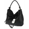 Torebka Damska listonoszka worek na ramię duża pojemna torba CH3324 Czarna