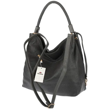 Torebka Damska listonoszka worek na ramię duża pojemna torba CH3324 Szary