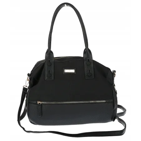 Torebka Damska Shopperka Kuferek Pojemna Duża A4 Modna Torba CH9912 Czarna