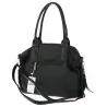 Torebka Damska Shopperka Kuferek Pojemna Duża A4 Modna Torba CH9912 Czarna