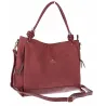 Torebka Damska Shopperka Worek Pojemna Duża A4 Modna Torba CH3312 Bordowa
