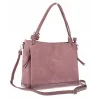 Torebka Damska Shopperka Worek Pojemna Duża A4 Modna Torba CH3312 Różowa