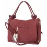 Torebka Damska Shopperka Worek Pojemna Duża A4 Modna Torba CH3312 Bordowa