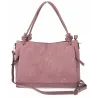 Torebka Damska Shopperka Worek Pojemna Duża A4 Modna Torba CH3312 Różowa