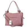 Torebka Damska Shopperka Worek Pojemna Duża A4 Modna Torba CH3312 Różowa