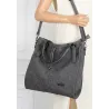 Torebka Damska Listonoszka Shopper Modna Duża Torba na Ramię CH6685 Szara
