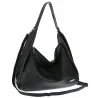 Torebka Damska listonoszka worek na ramię duża pojemna torba CH7718 Czarna