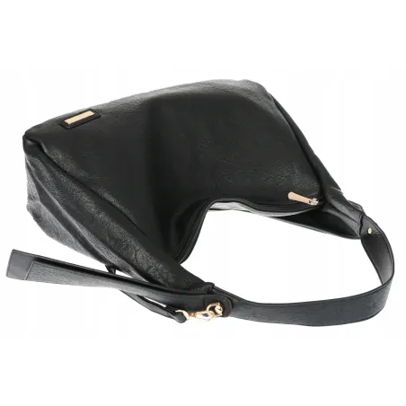 Torebka Damska listonoszka worek na ramię duża pojemna torba CH7718 Czarna