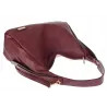 Torebka Damska listonoszka worek na ramię duża pojemna torba CH7718 Bordowa