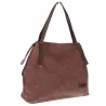 Torebka Damska Shopperka Pojemna A4 Modna Torba kuferek CH7713 Czekoladowa