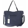 Torebka Damska Shopperka Pojemna A4 Modna Torba kuferek CH7713 Granatowa