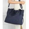 Torebka Damska Shopperka Pojemna A4 Modna Torba kuferek CH7713 Granatowa