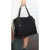 Torebka Damska Shopperka Pojemna A4 Modna Duża Torba kuferek CH7713 Czarna