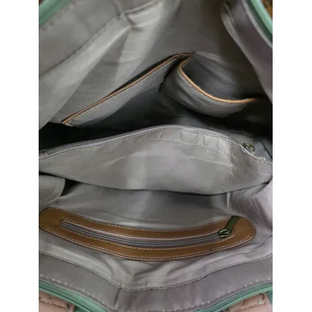 Torebka Damska Shopperka Worek Pojemna Torba modna na Ramię MC507 Czarna