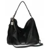 Torebka Damska Shopperka Worek Pojemna A4 Modna Duża Torba CH6624 Czarna