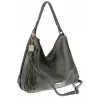 Torebka Damska Shopper Worek Pojemna Modna Duża Miejska Torba CH6624 Szara