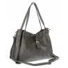 Torebka Damska listonoszka Shopperka torba na ramię pojemna CH3319 Szara