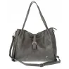 Torebka Damska listonoszka Shopperka torba na ramię pojemna CH3319 Szara