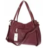 Torebka Damska listonoszka Shopperka torba na ramię pojemna CH3319 Bordowa