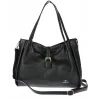 Torebka Damska listonoszka Shopperka torba na ramię pojemna CH3319 Czarna