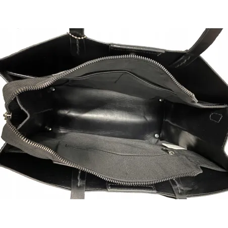 Torebka Damska Shopperka Pojemna A4 duża miejska torba teczka 3639 Szara