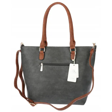 Torebka Damska Shopper Pojemna A4 modna duża torba teczka lekka 0702 Szara