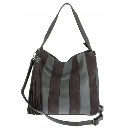 Torebka damska shopper A4 elegancka do pracy włoska marka MC428 Szara